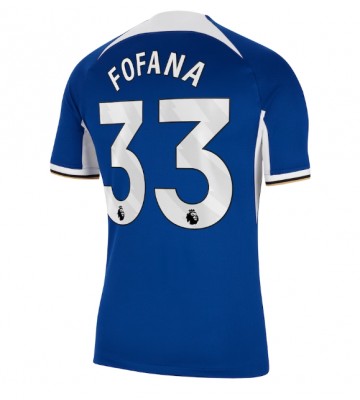 Chelsea Wesley Fofana #33 Primera Equipación 2023-24 Manga Corta